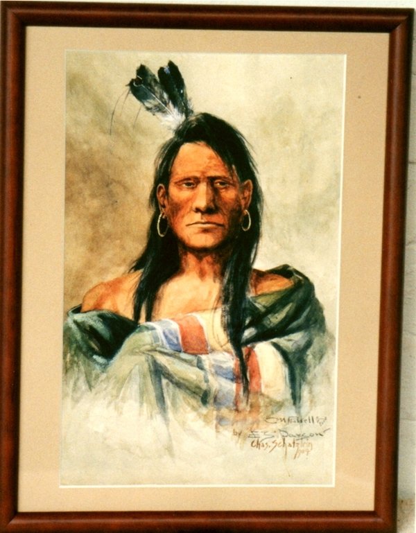 Indian Head - Charles M. Russell