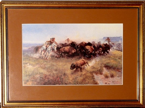 Buffalo Hunt 39 - Charles M. Russell